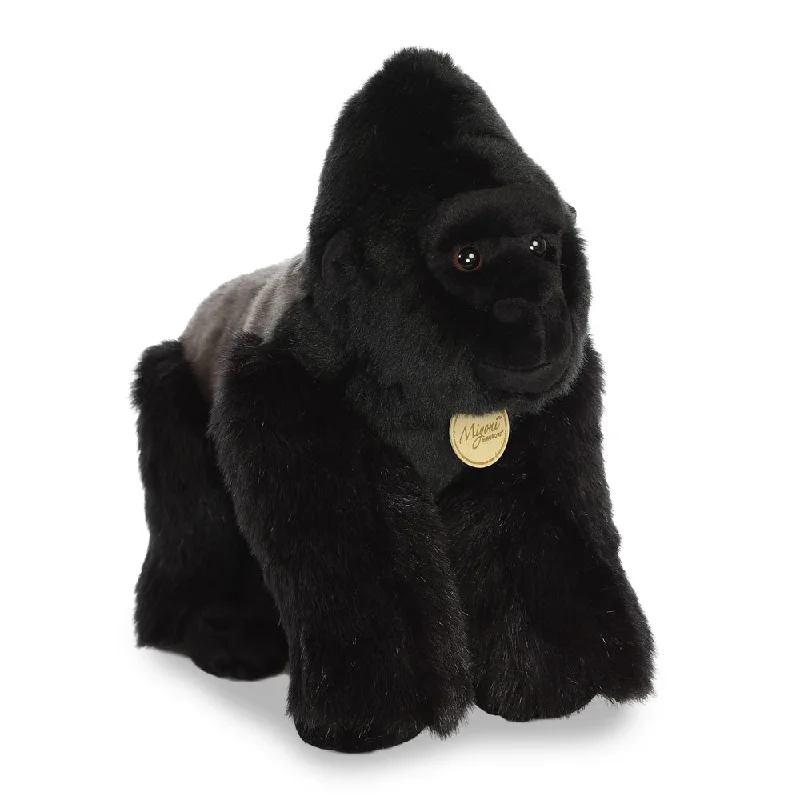 Adorable and charming plush figuresMiYoni Silverback Gorilla Soft Toy