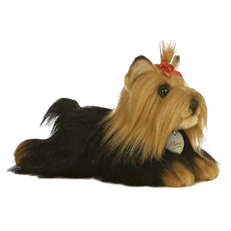 Sweet and innocent stuffed animalsMiYoni Yorkshire Terrier Dog Soft Toy