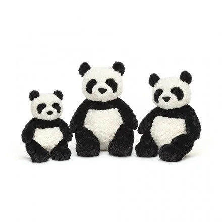 Adorable and gentle Jellycat friendsMontgomery Panda Soft Teddies From Jellycat Available in 3 Sizes