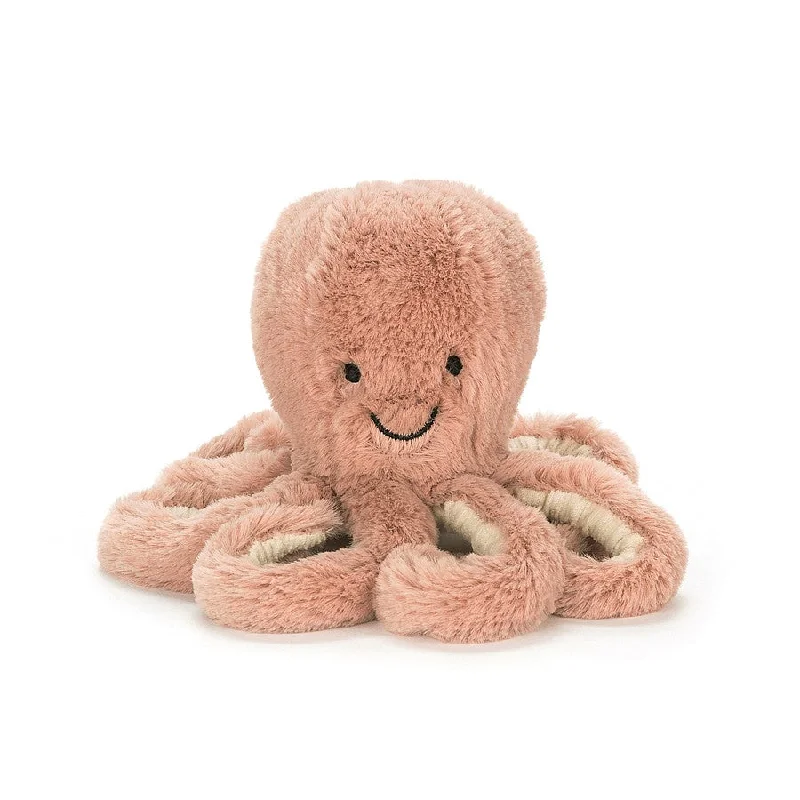 Cuddly and delightful Jellycat naptime buddiesOdell Octopus - Tiny