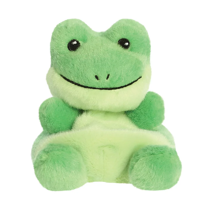 Soft and squishy plush crittersPalm Pals Ribbits Frog Soft Toy
