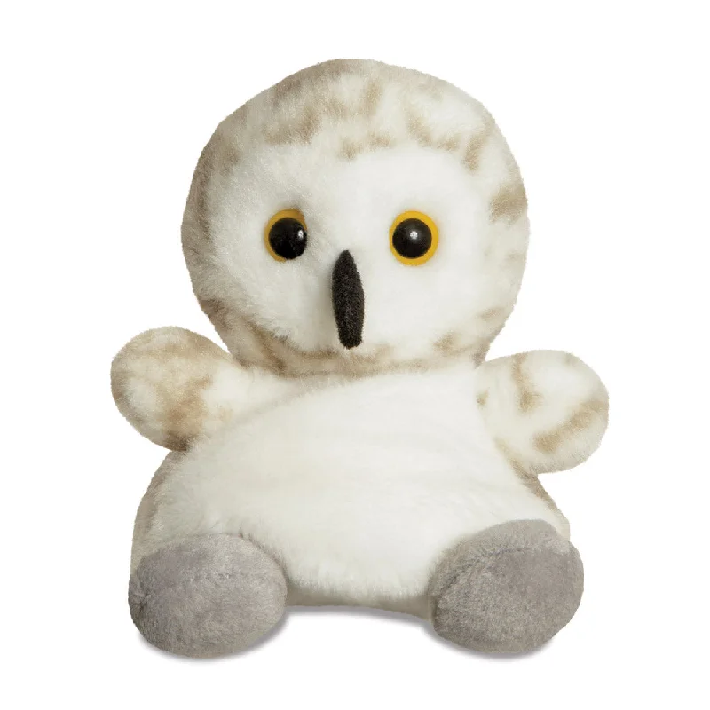 Soft and squishy plush crittersPalm Pals Snowflake Snowy Owl Soft Toy