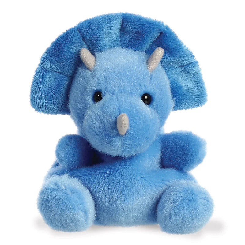 Cheerful and happy stuffed figuresPalm Pals Tank Triceratops Soft Toy