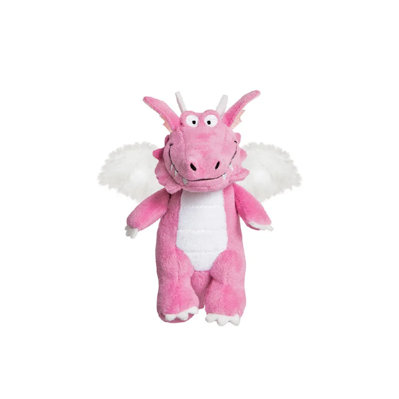 Adorable and tiny stuffed crittersZog's Friend Pink Dragon Soft Toy 6In