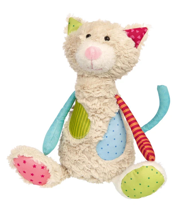 Endearing and lovable stuffed toysPlush, Patchwork Cat