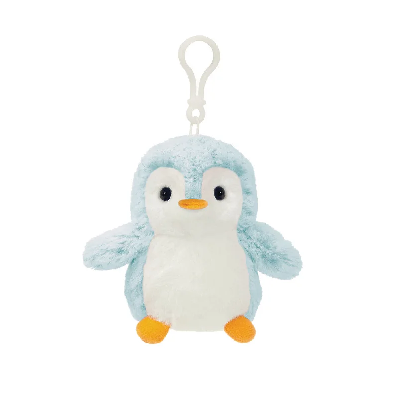 Endearing and lovable stuffed toysPomPom Backpack Clip Blue