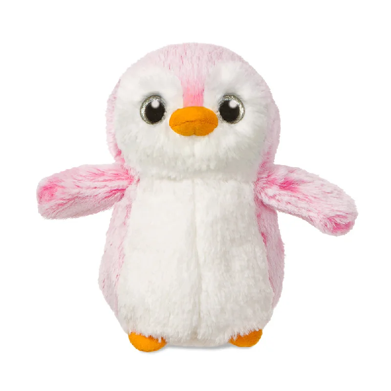 Fluffy and warm toy companionsPink PomPom Penguin soft toy