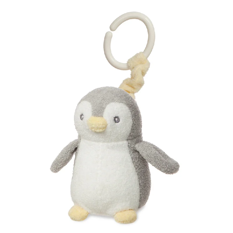 Cheerful and happy stuffed figuresPomPom Penguin Pram Toy