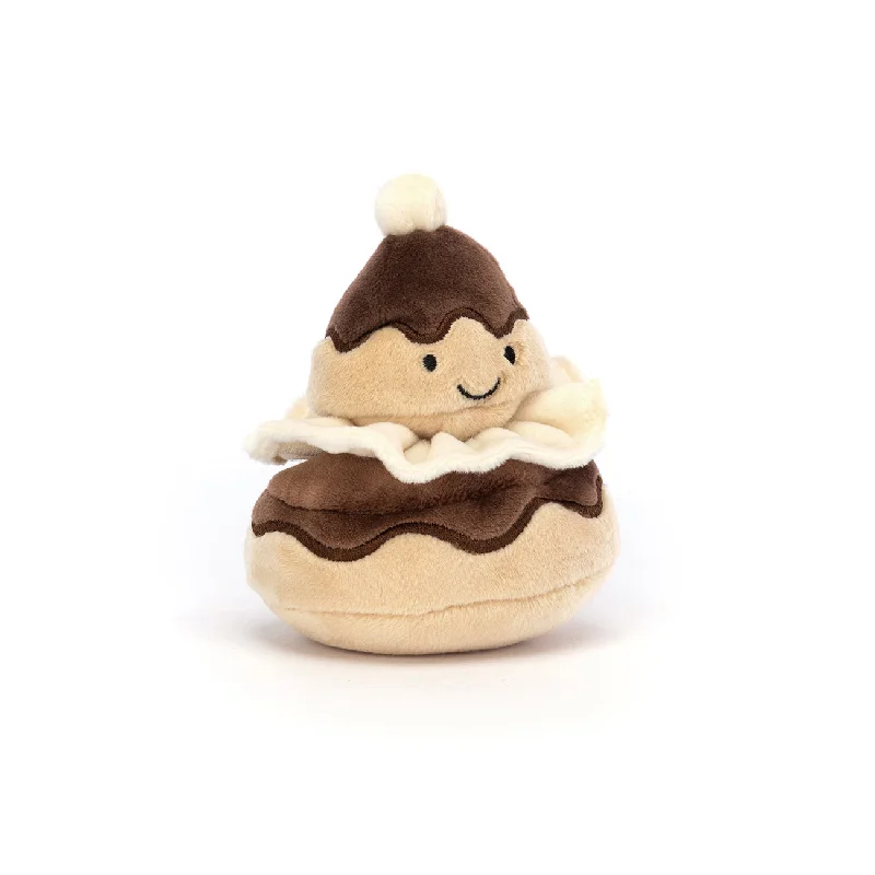 Playful and cheerful stuffed creaturesPretty Patisserie - Religieuse Soft Toy