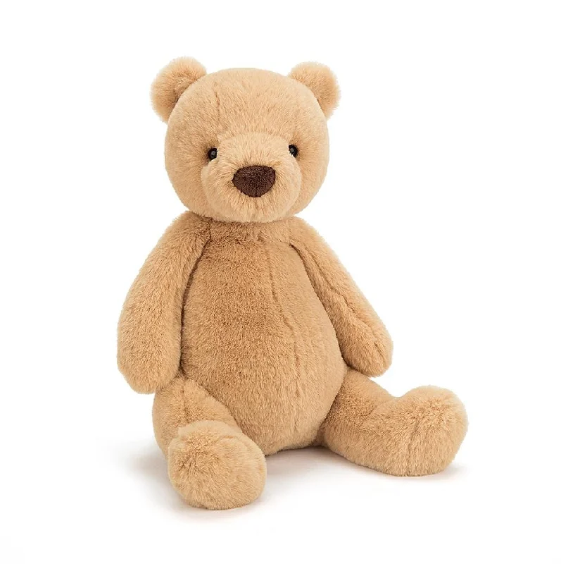 Cuddly and delightful Jellycat naptime buddiesPuffles Bear by Jellycat