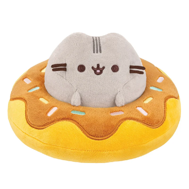 Friendly and approachable plush friendsPusheen in a Chocolate Donut Soft Toy