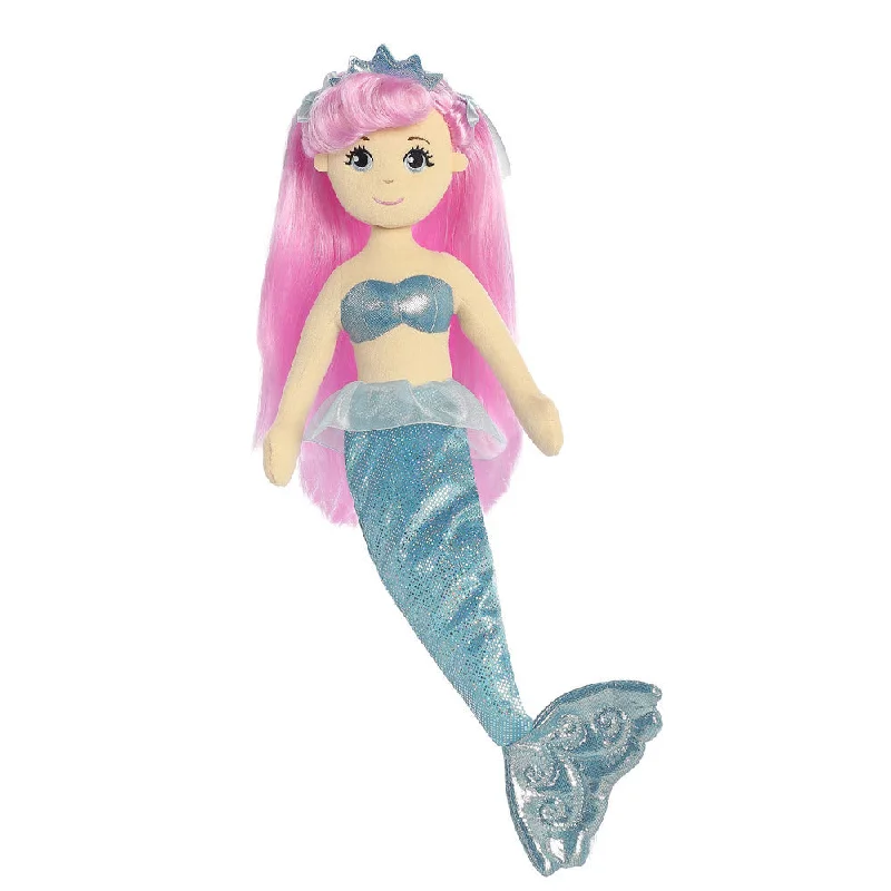 Adorable and tiny stuffed crittersSea Shimmers Crystal 18In