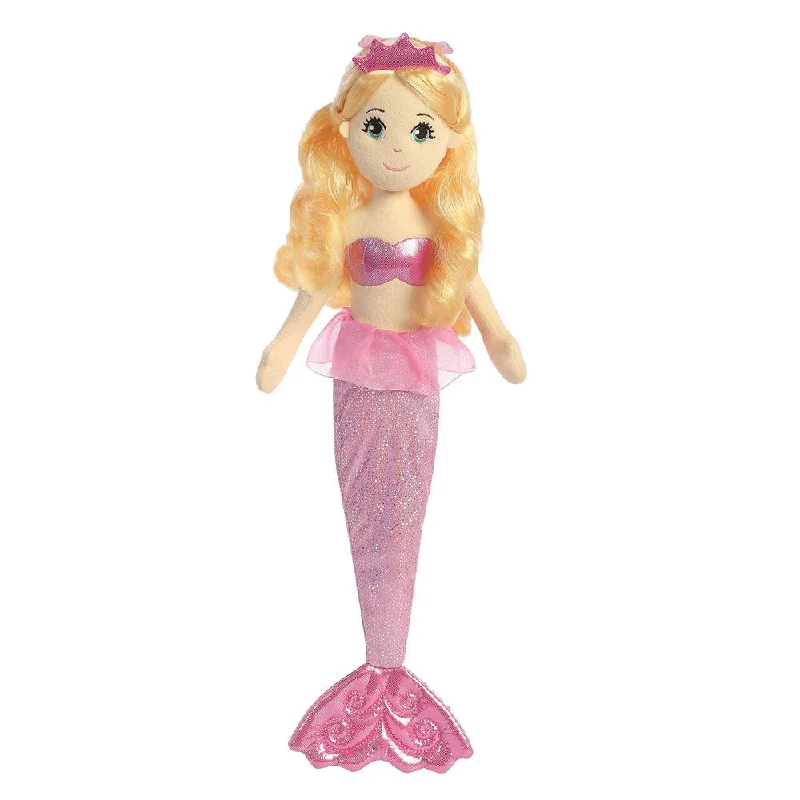 Endearing and lovable stuffed toysSea Shimmers Topaz Mermaid Soft Toy