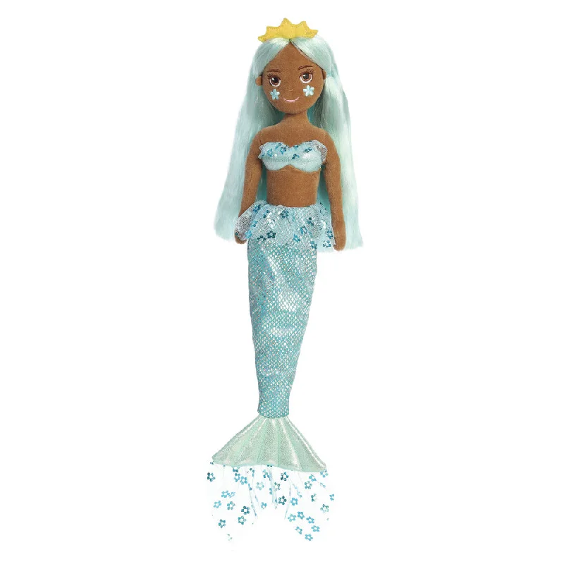 Whimsical and imaginative stuffed toysSea Sparkles Aqua Mermaid Soft Toy