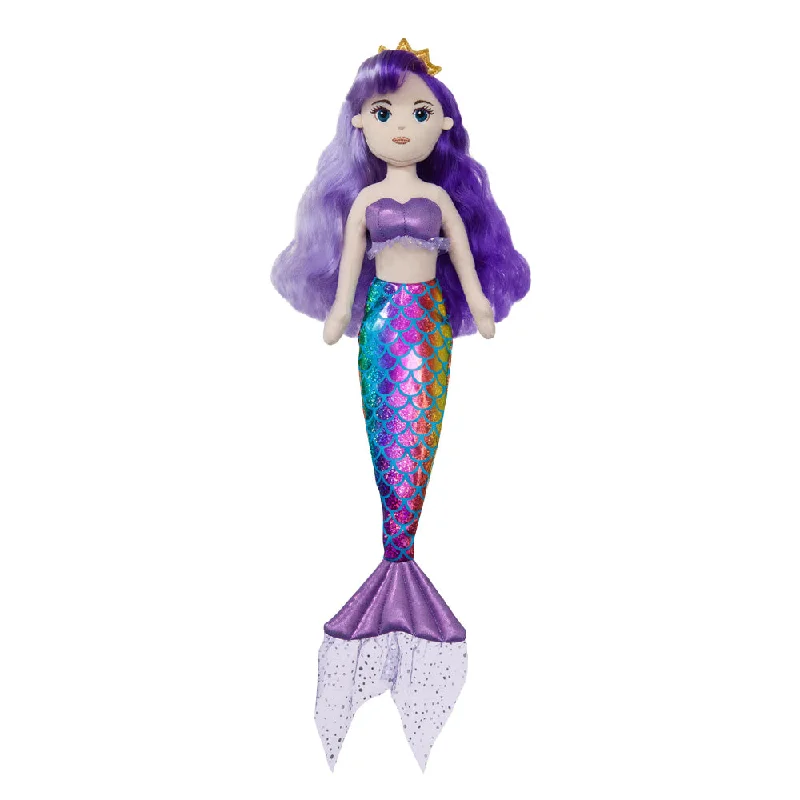 Adorable and tiny stuffed crittersSea Sparkles mermaid - Layla 18In
