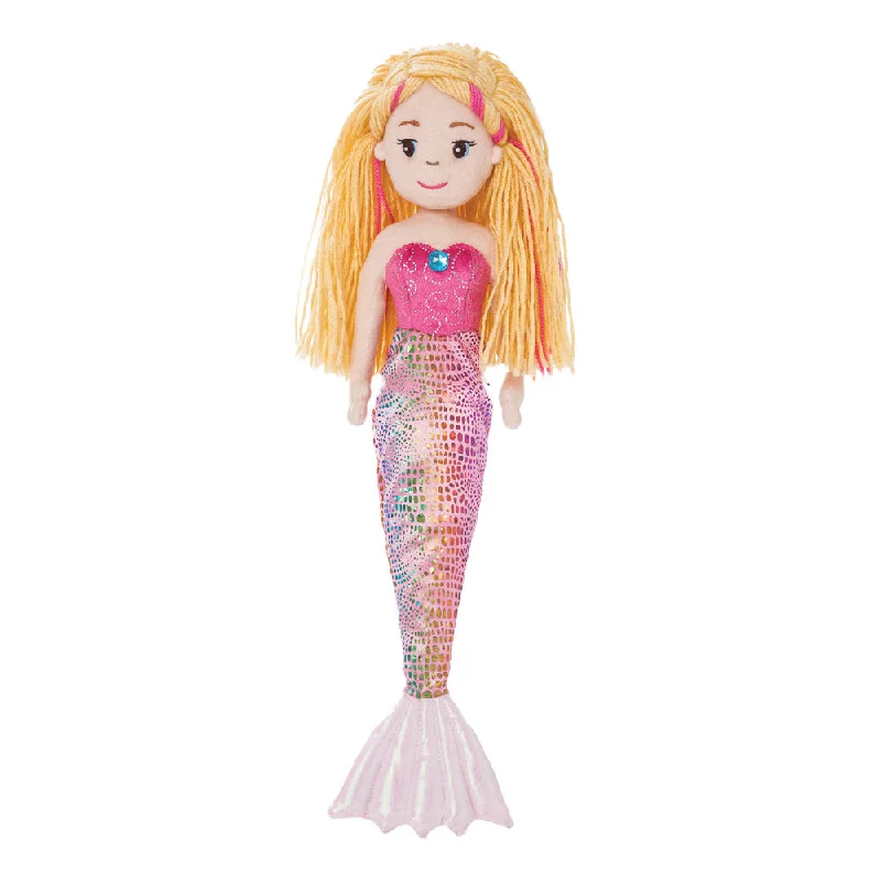 Playful and cheerful stuffed creaturesSea Sparkles Melody Mermaid Soft Toy