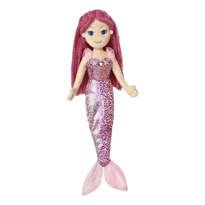 Cheerful and happy stuffed figuresSea Sprites Maryn Mermaid Soft Toy
