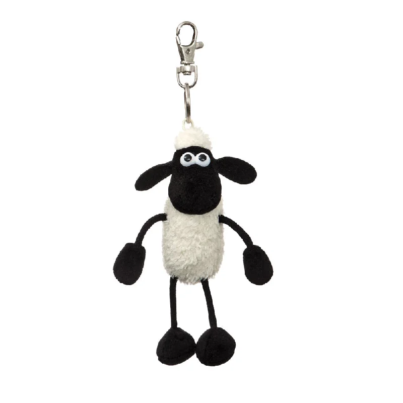 Adorable and tiny stuffed crittersShaun the Sheep backpack clip
