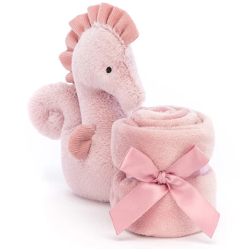 Adorable and snuggly Jellycat toysSienna Seahorse Soother