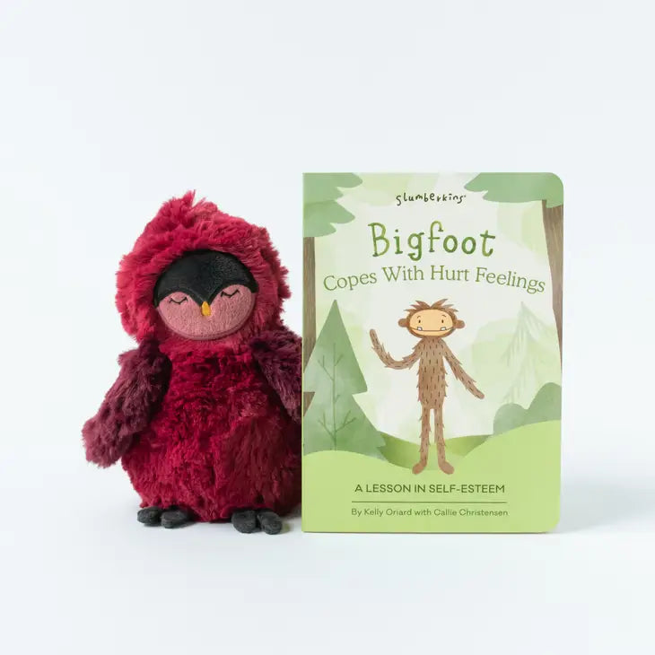 Endearing and lovable stuffed toysSlumberkins, Mini Holiday Cardinal Bundle