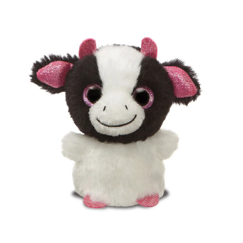 Cheerful and happy stuffed figuresSparkle Tales Clover Cow Mini Soft Toy