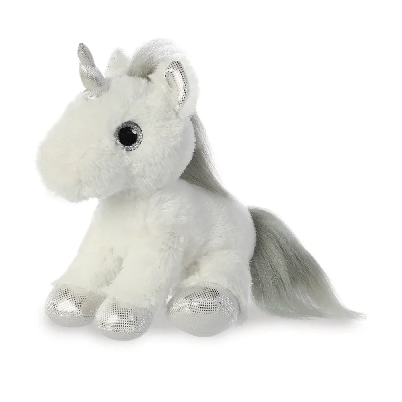 Friendly and approachable plush friendsSparkle Tales Twilight Unicorn Silver