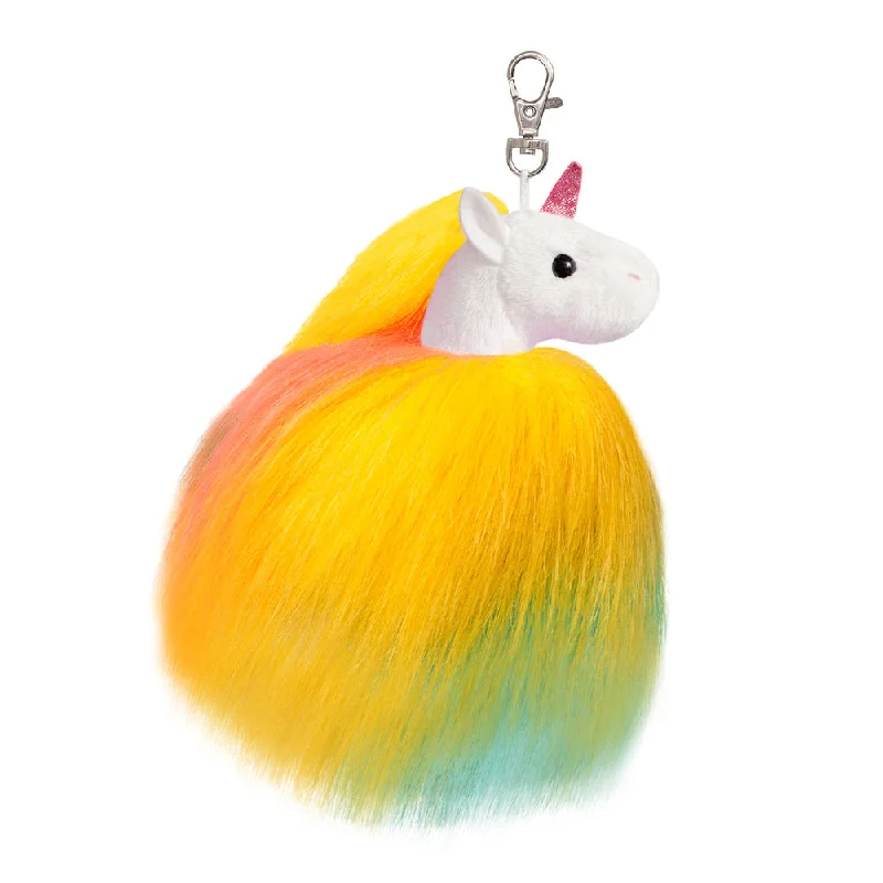 Endearing and lovable stuffed toysSparkle Tales Twirly Unicorn  Key Clip