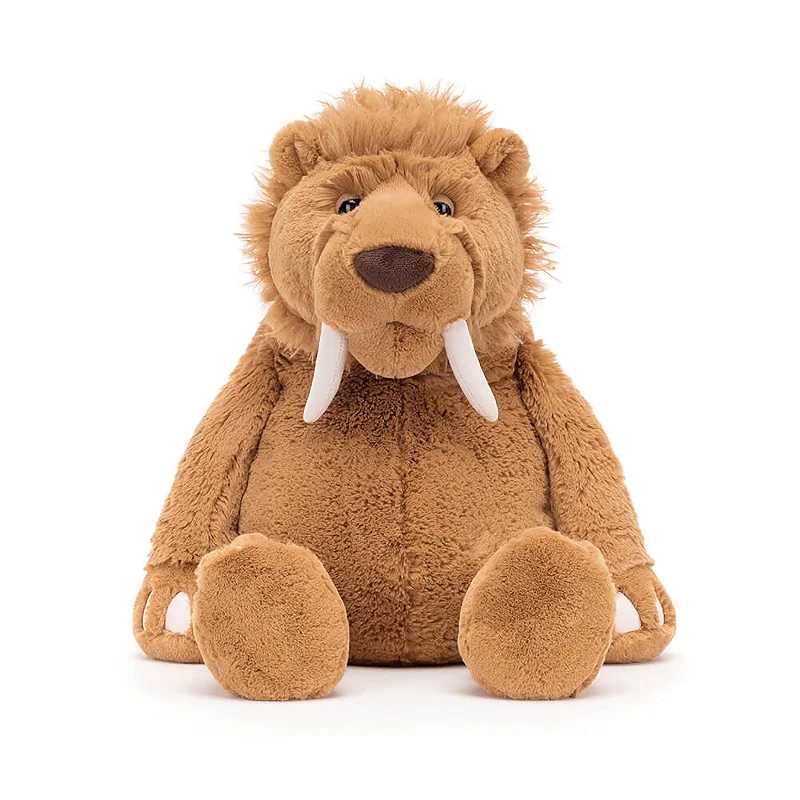 Adorable and snuggly Jellycat toysStellan Sabre Tooth Tiger