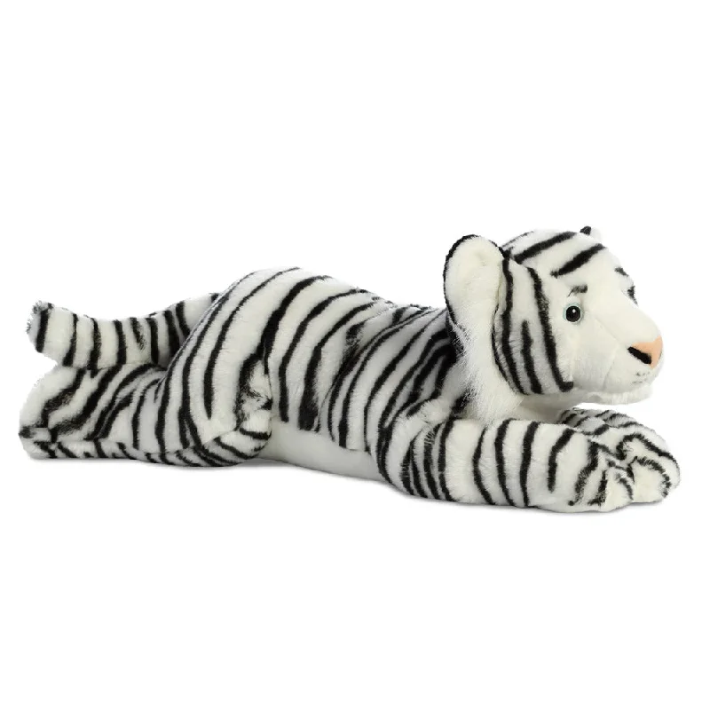 Playful and cheerful stuffed creaturesSuper Flopsies White Tiger 27In