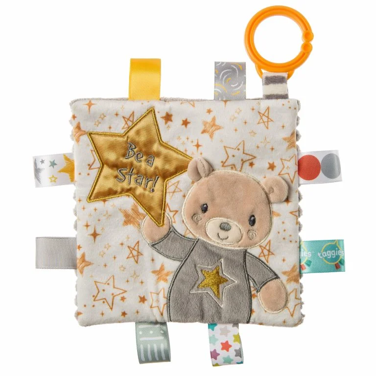 Soft and cozy Jellycat high-quality craftsmanshipTaggies™ Crinkle Me Be A Star