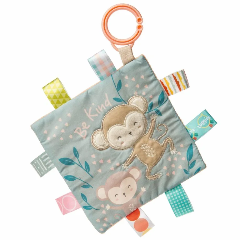 Cozy and gentle Jellycat attention to detailTaggies™ Crinkle Me Be Kind