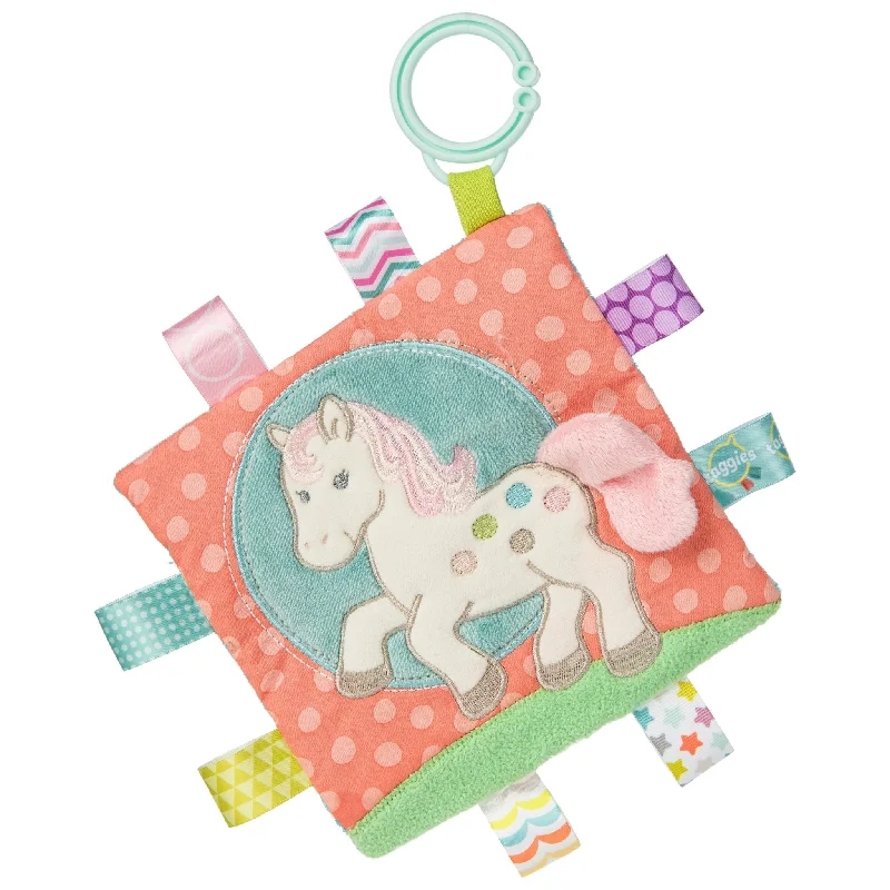 Sweet and endearing Jellycat stuffiesTaggies™ Crinkle Me Painted Pony