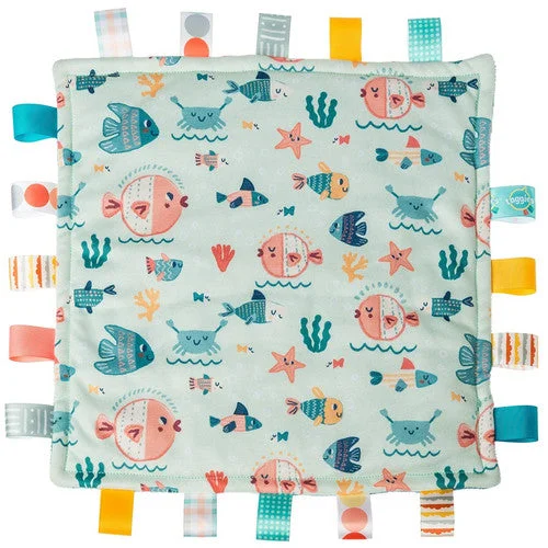 Adorable and plush Jellycat emotional support friendsTaggies™ Original Comfy Blanket - Fishies Adorable and plush Jellycat emotional support friendsTaggies™ Original Comfy Blanket - Fishies