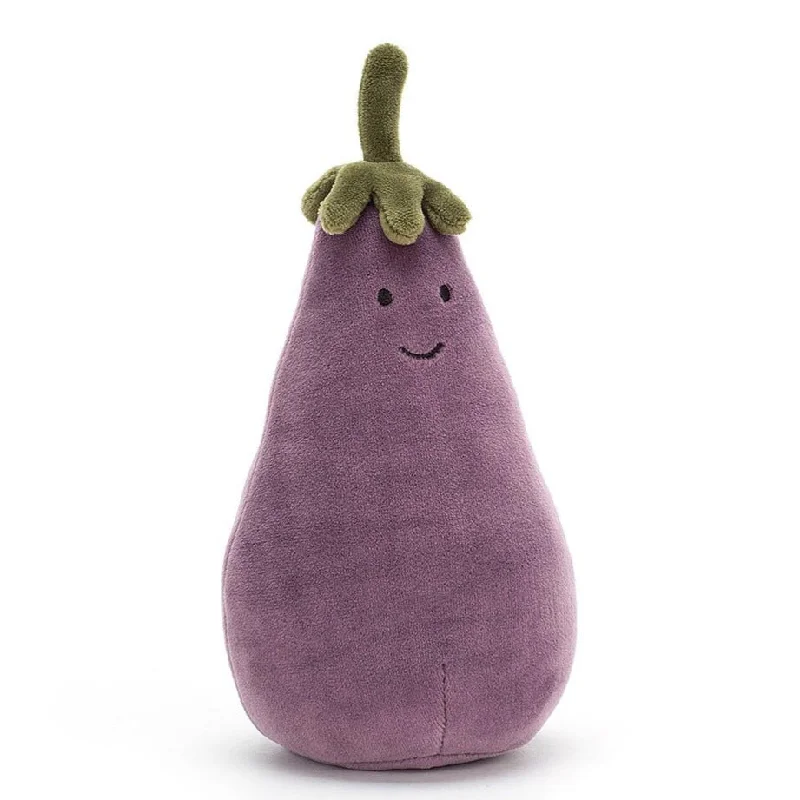 Adorable and plush Jellycat emotional support friendsVivacious Vegetable - Aubergine