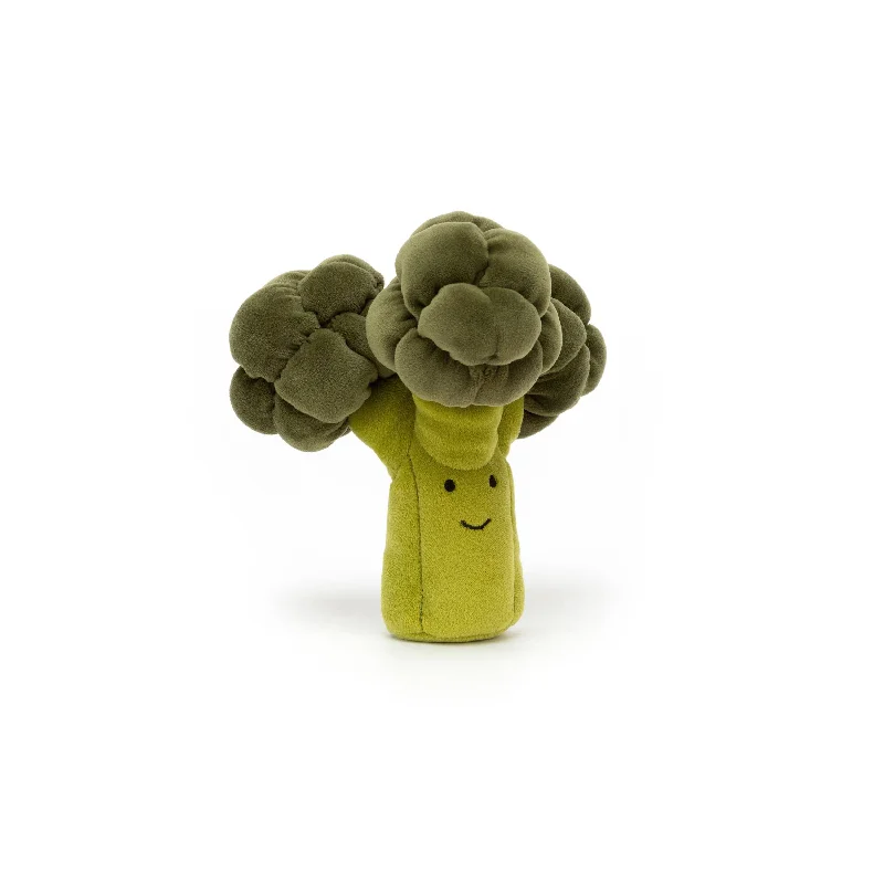 Friendly and approachable plush friendsVivacious Vegetable - Broccoli Soft Toy