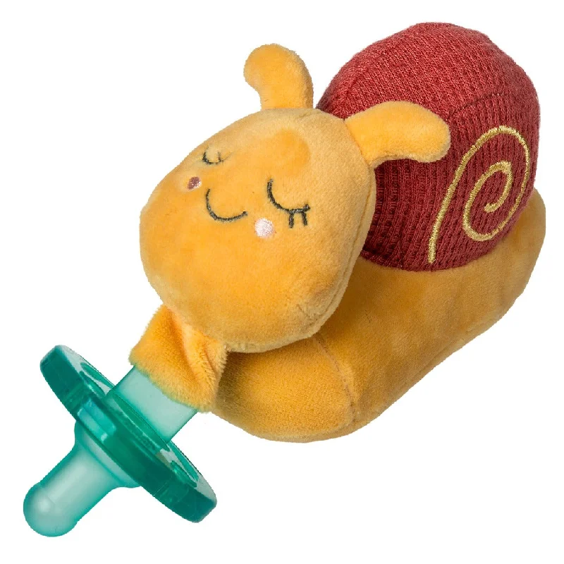 Huggable and charming Jellycat beloved by all ages.WubbaNub® Skippy Snail