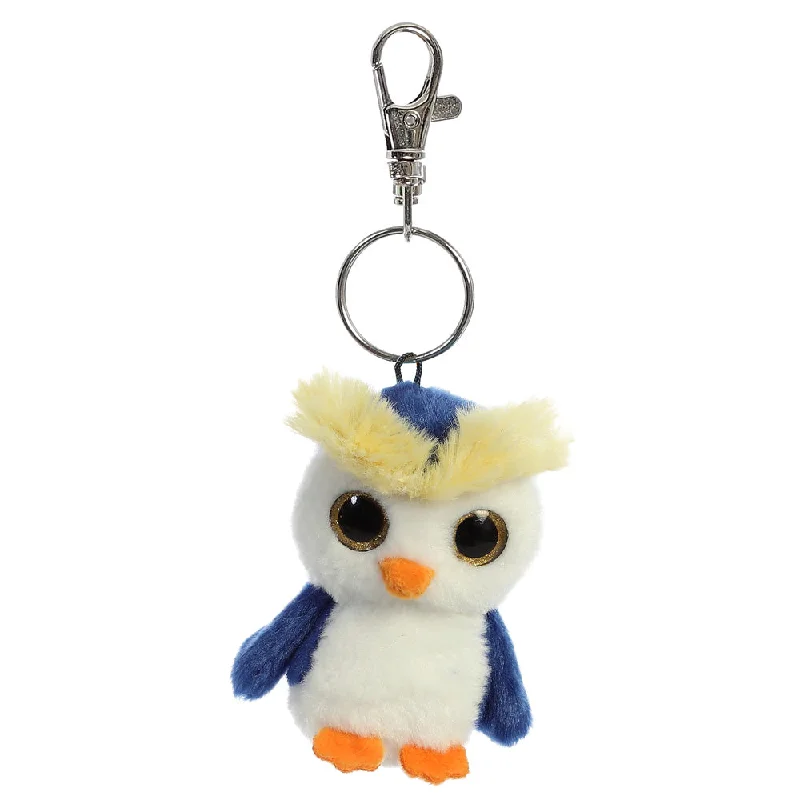 Fluffy and warm toy companionsYooHoo, Skipee Rockhopper Penguin Key Clip