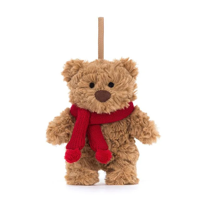 Cuddly and delightful Jellycat naptime buddiesBartholomew Bear Decoration