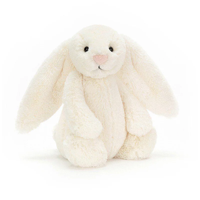 Cozy and delightful Jellycat companionsCream Bashful Bunny - Medium