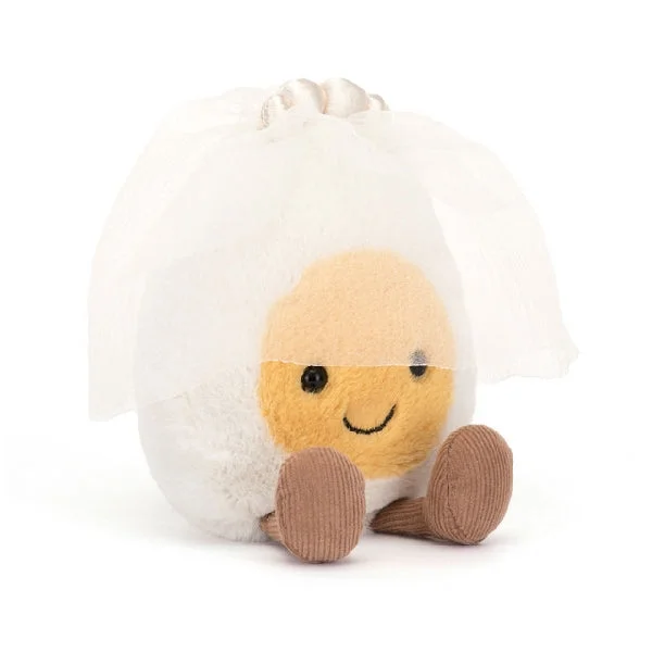 Cuddly and snuggly Jellycat snuggle partnersJellycat Amuseables Bride Boiled Egg Plush