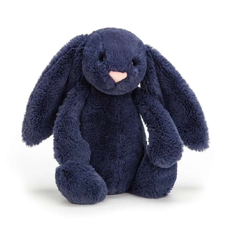Cuddly and snuggly Jellycat snuggle partnersJellycat Bashful Bunny Navy Original 12" Cuddly and snuggly Jellycat snuggle partnersJellycat Bashful Bunny Navy Original 12"