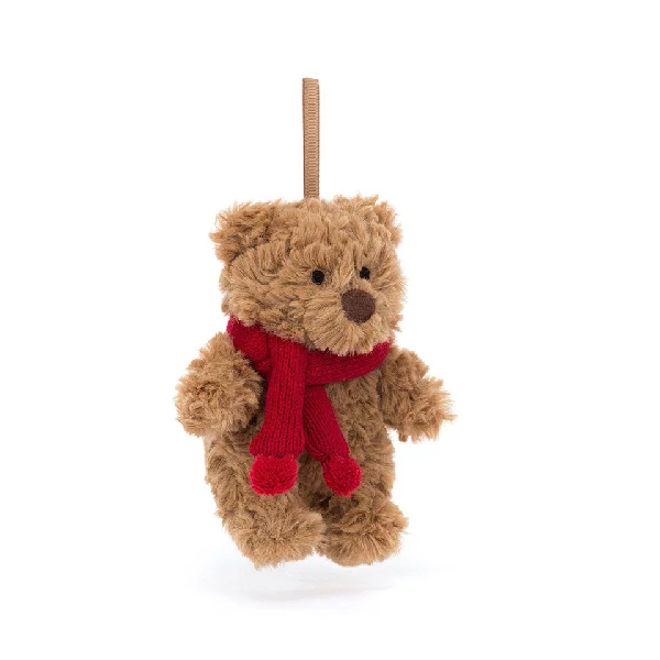 Soft and cozy Jellycat high-quality craftsmanshipJellycat Bartholomew Bear Plush Ornament Soft and cozy Jellycat high-quality craftsmanshipJellycat Bartholomew Bear Plush Ornament