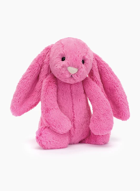 Soft and cozy Jellycat high-quality craftsmanshipJellycat Medium Bashful Hot Pink Bunny Soft and cozy Jellycat high-quality craftsmanshipJellycat Medium Bashful Hot Pink Bunny