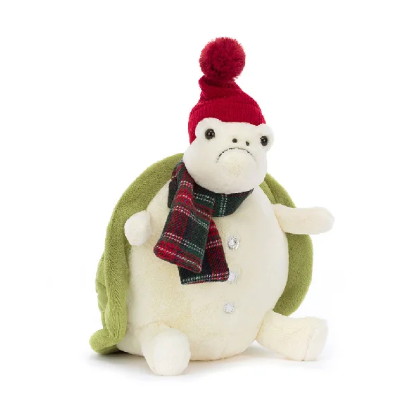 Adorable and snuggly Jellycat toysJellycat Snowman Timmy Turtle Plush