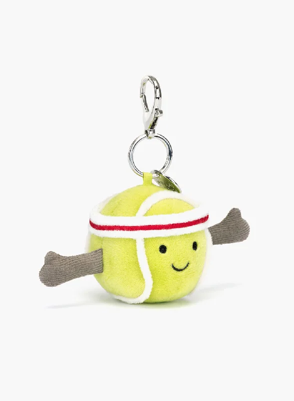 Cozy and delightful Jellycat companionsJellycat Sports Tennis Bag Charm