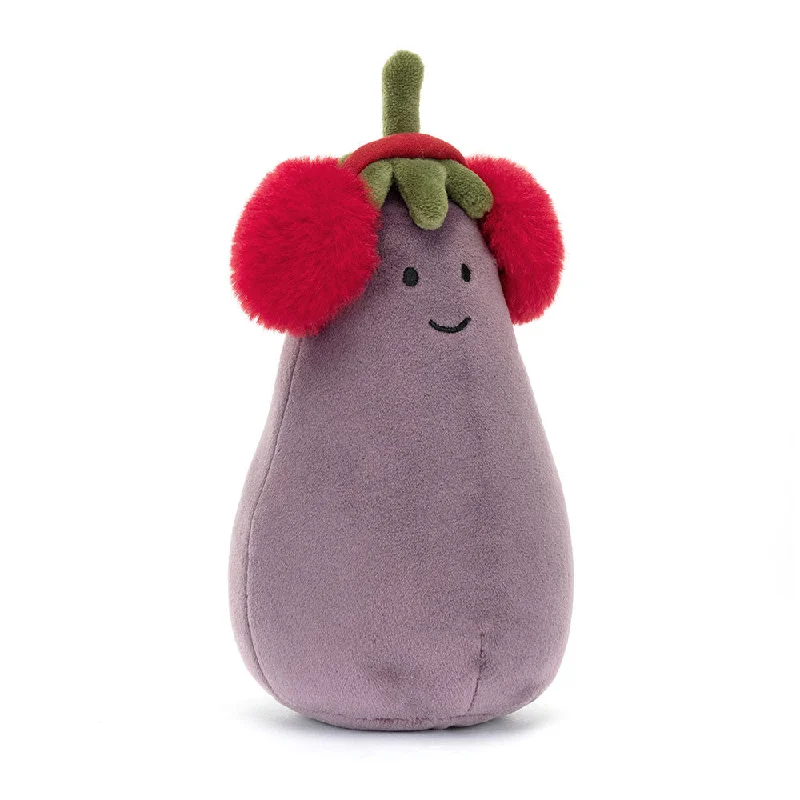Adorable and plush Jellycat emotional support friendsJellycat Toastie Vivacious Red Aubergine