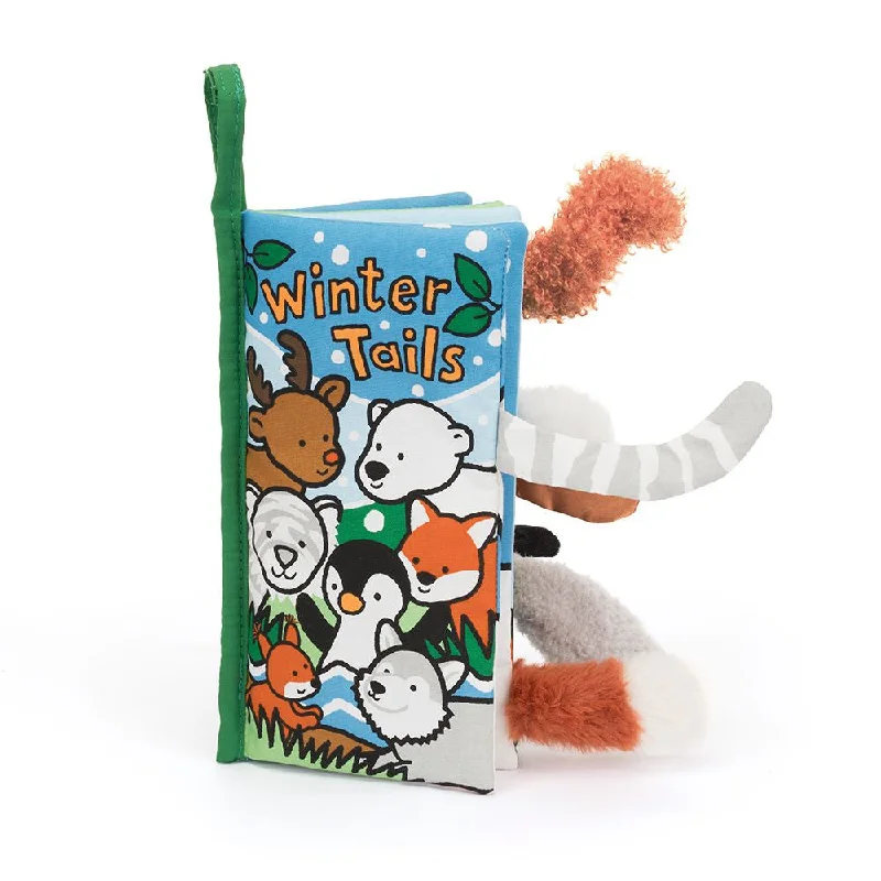 Cozy and delightful Jellycat companionsJellycat Winter Tails Book