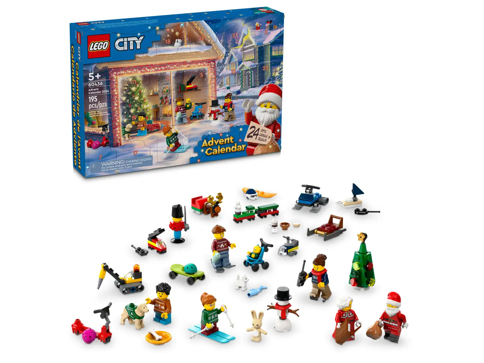 Offering educational value LEGOLEGO® City Advent Calendar 2024 - 60436