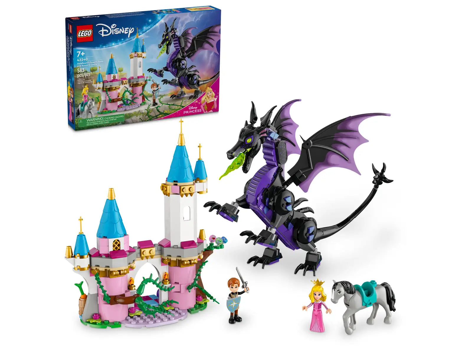 Inspiring future engineers LEGOLEGO® Disney Maleficent’s Dragon Form 43240