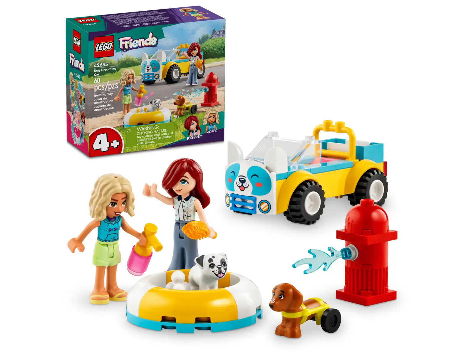 Beautifully crafted LEGO sculpturesLEGO® DUPLO® Dog-Grooming Car 42635
